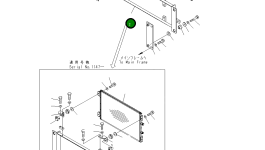 Кронштейн 154-911-7813 Komatsu