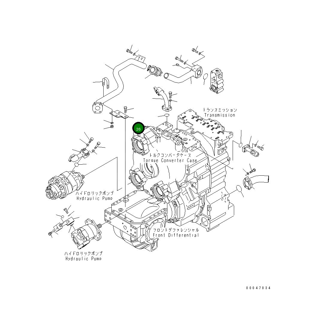 Кронштейн 56D-61-12571 Komatsu