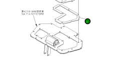 Лист 17A-43-14181 Komatsu