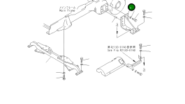 Кронштейн 11K-50-41120 Komatsu