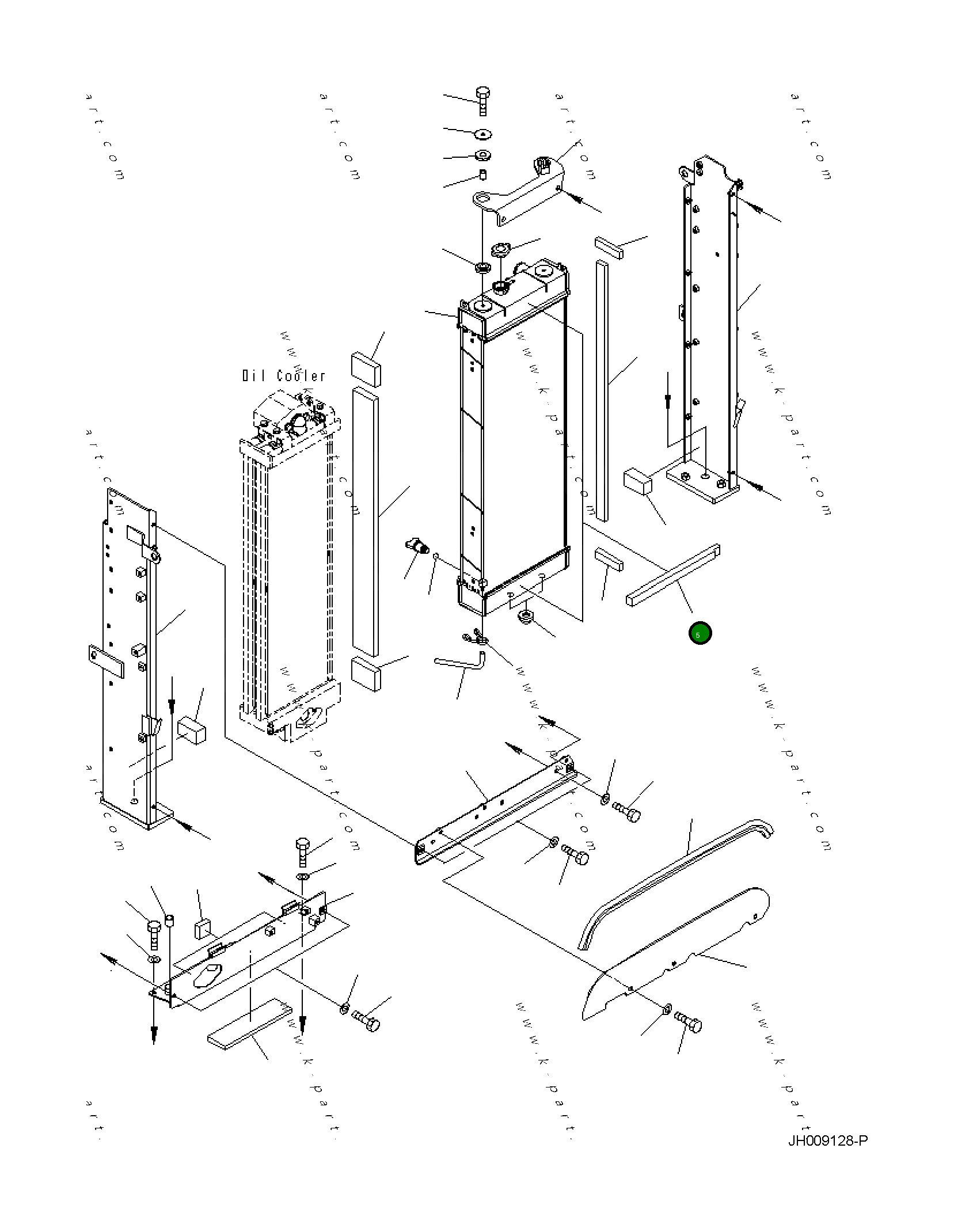 Лист 21K-03-41940 Komatsu
