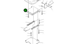 Кронштейн 22J-57-1A210 Komatsu