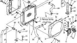 Масляный радиатор 20T-03-41311 Komatsu