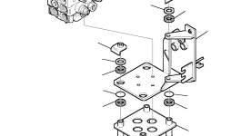 Опора 3F4565078 Komatsu