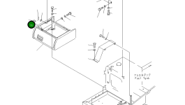 Лист 20Y-54-29680 Komatsu