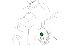 Кронштейн 23E-16-31320 Komatsu