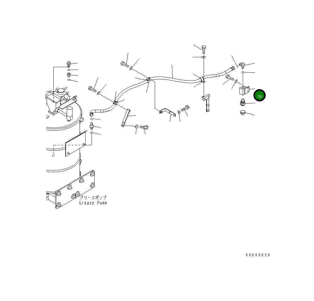 Кронштейн 21T-68-32430 Komatsu