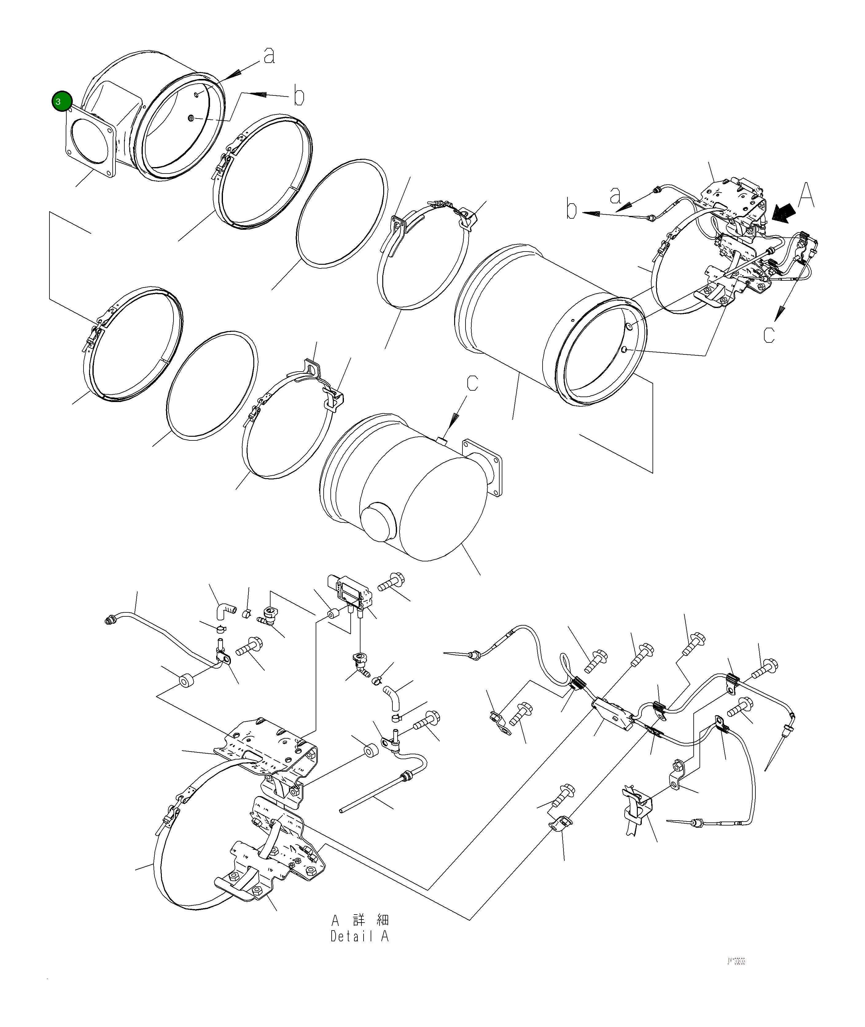 Корпус 6536-41-1130 Komatsu