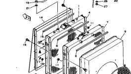 Кронштейн M710230037110 Komatsu