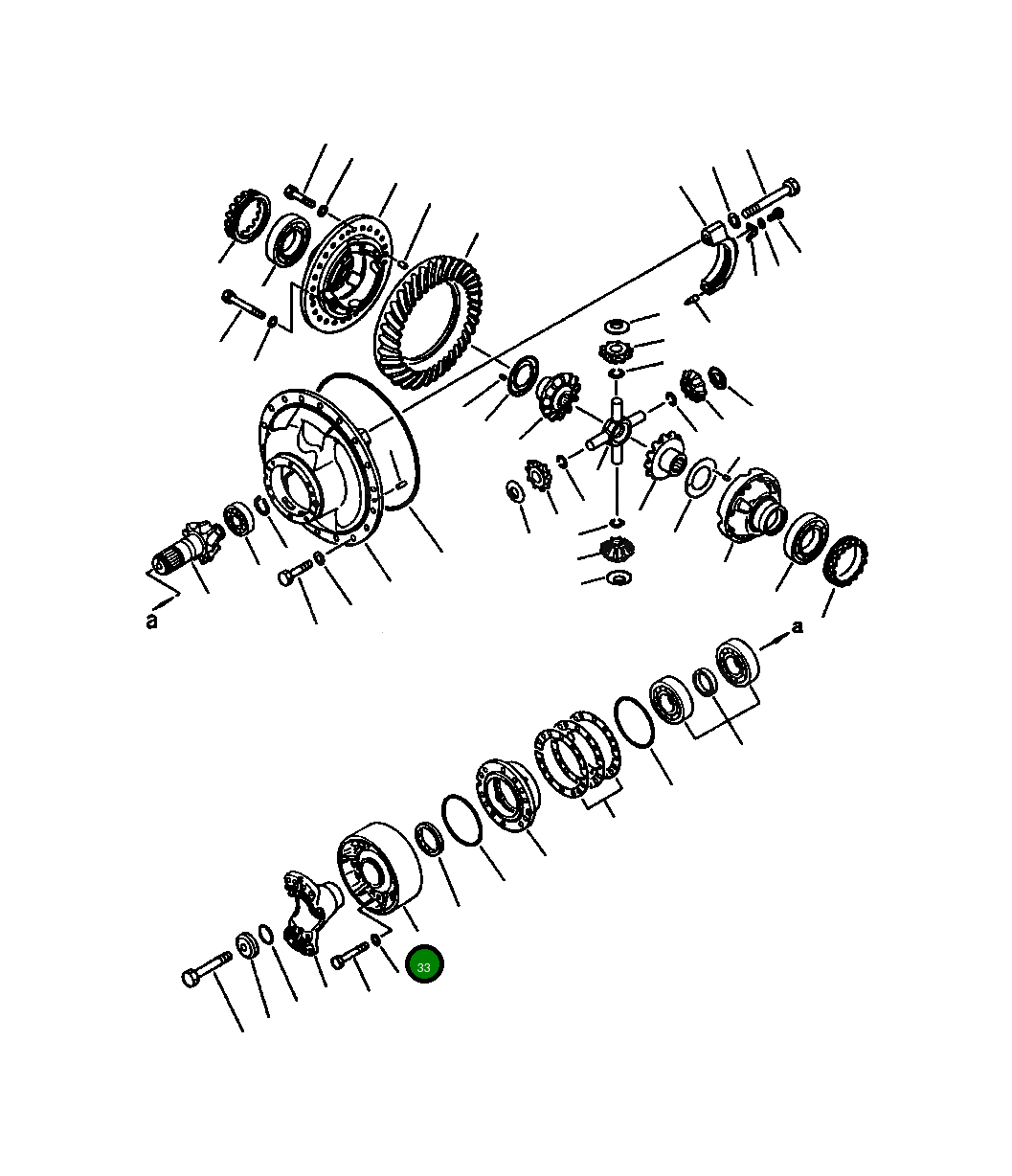 Клетка 425-23-11311 Komatsu