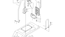 Кронштейн 56D-54-27110 Komatsu