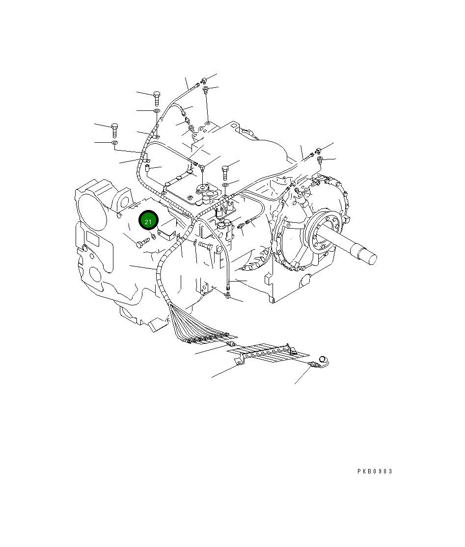 Кронштейн 17A-49-11991 Komatsu