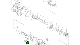 Палец 258-81-21450 Komatsu