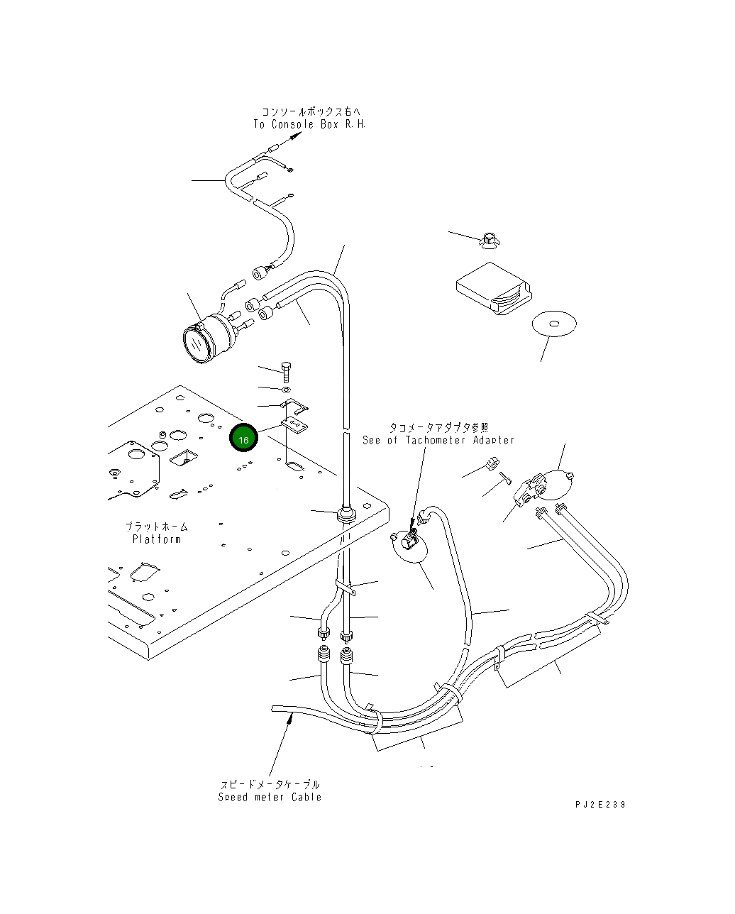 Лист 23B-06-41630 Komatsu
