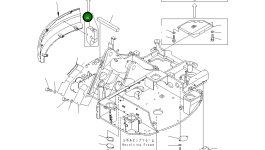 Лист 21W-46-33312 Komatsu