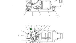 Корпус MK537-007 Komatsu