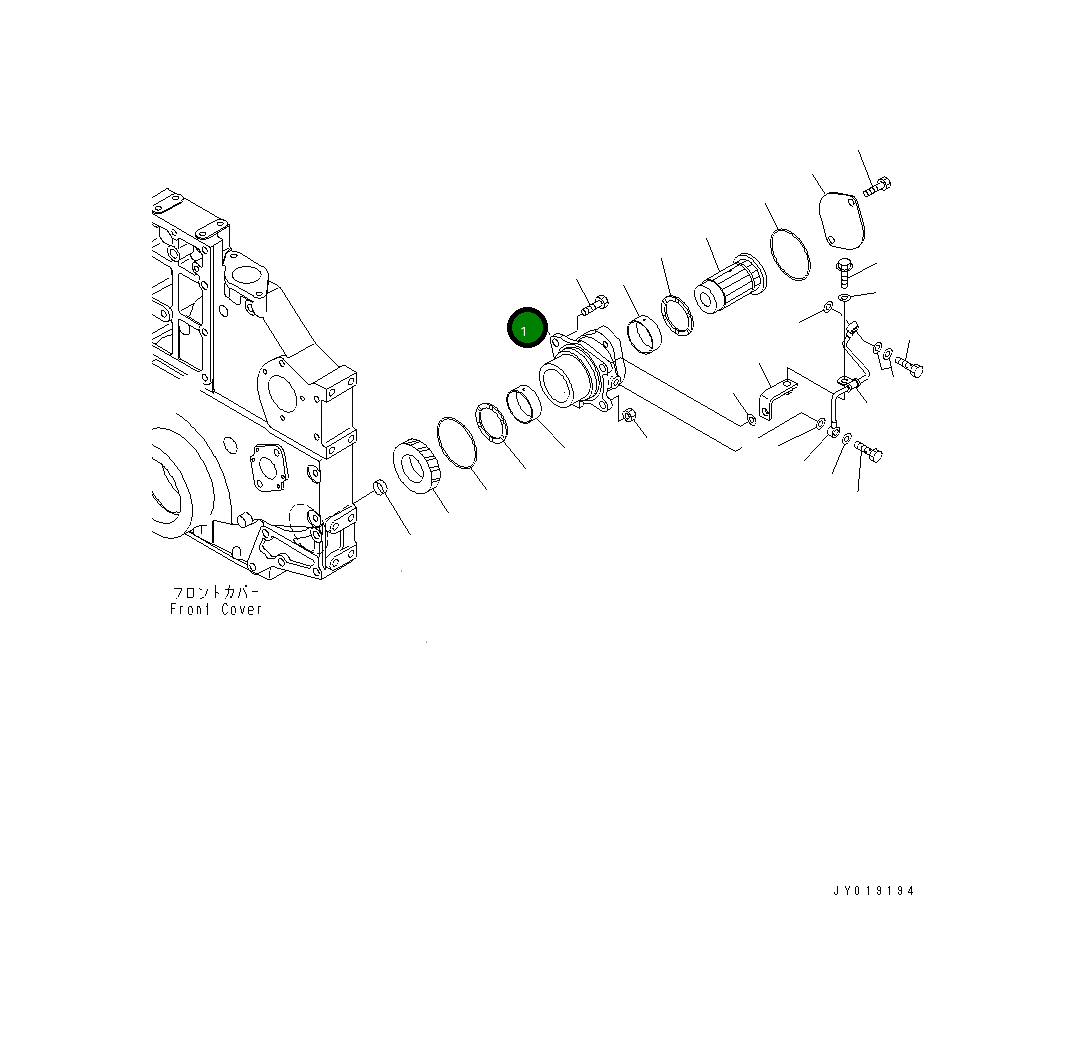 Корпус 6217-81-4910 Komatsu