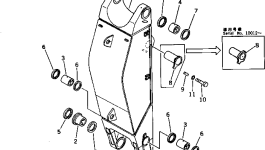 Палец 21N-72-12150 Komatsu