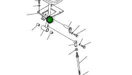 Кронштейн 126-43-54210 Komatsu