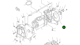 Корпус 124-960-1732 Komatsu