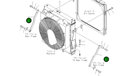 Опора 428-03-13141 Komatsu
