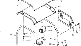 Полюс 120-Y73-3171 Komatsu