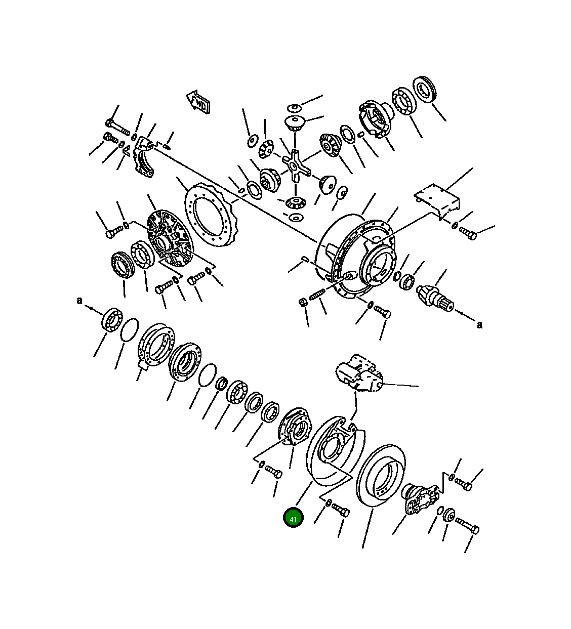 Опора 421-22-11362 Komatsu