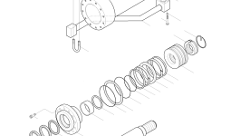 Кронштейн 60U291-0 Komatsu