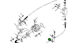 Клипса 416-16-11660 Komatsu