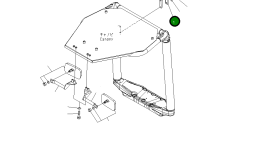 Кронштейн 22M-54-25221 Komatsu