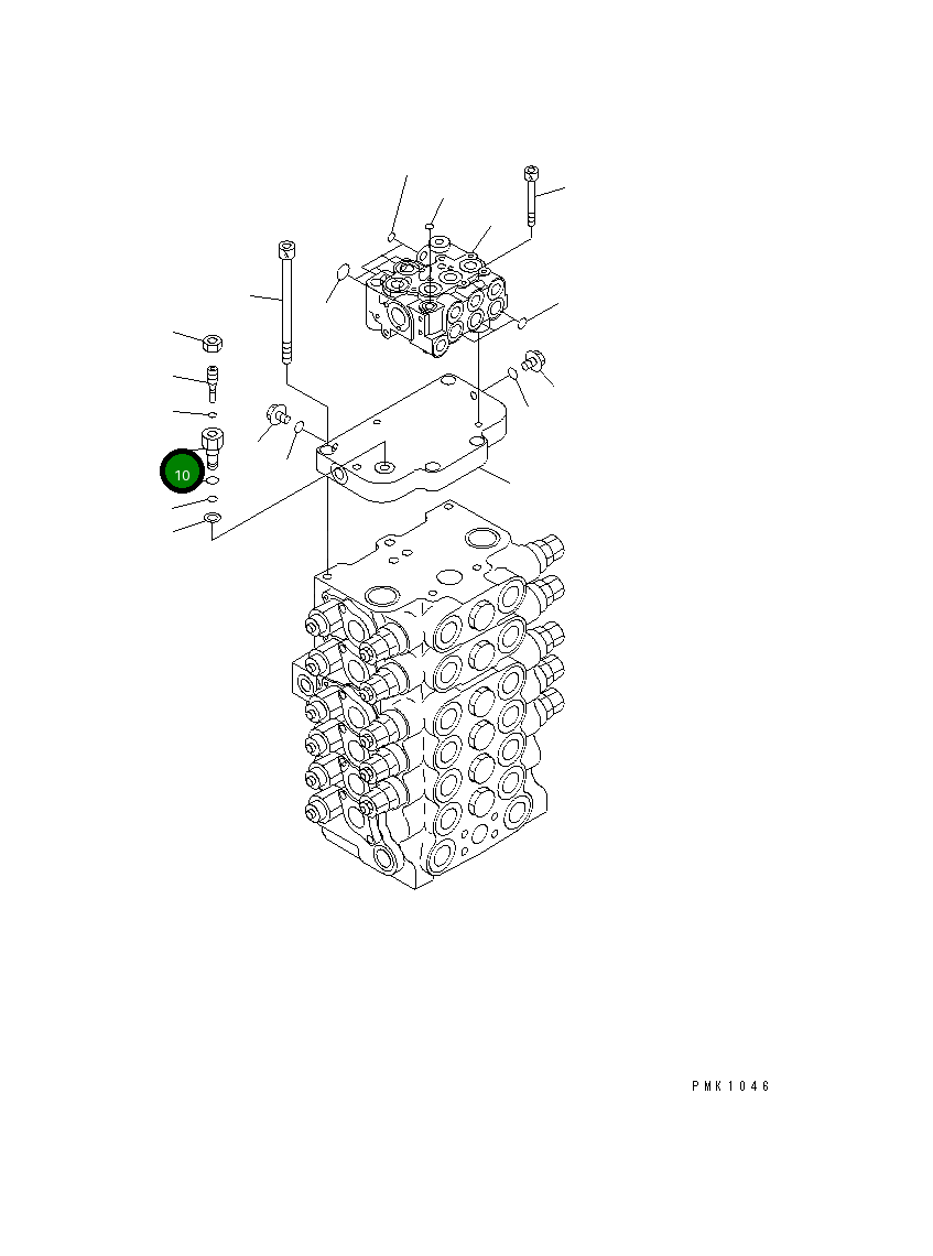 Колпак TM3526-591 Komatsu