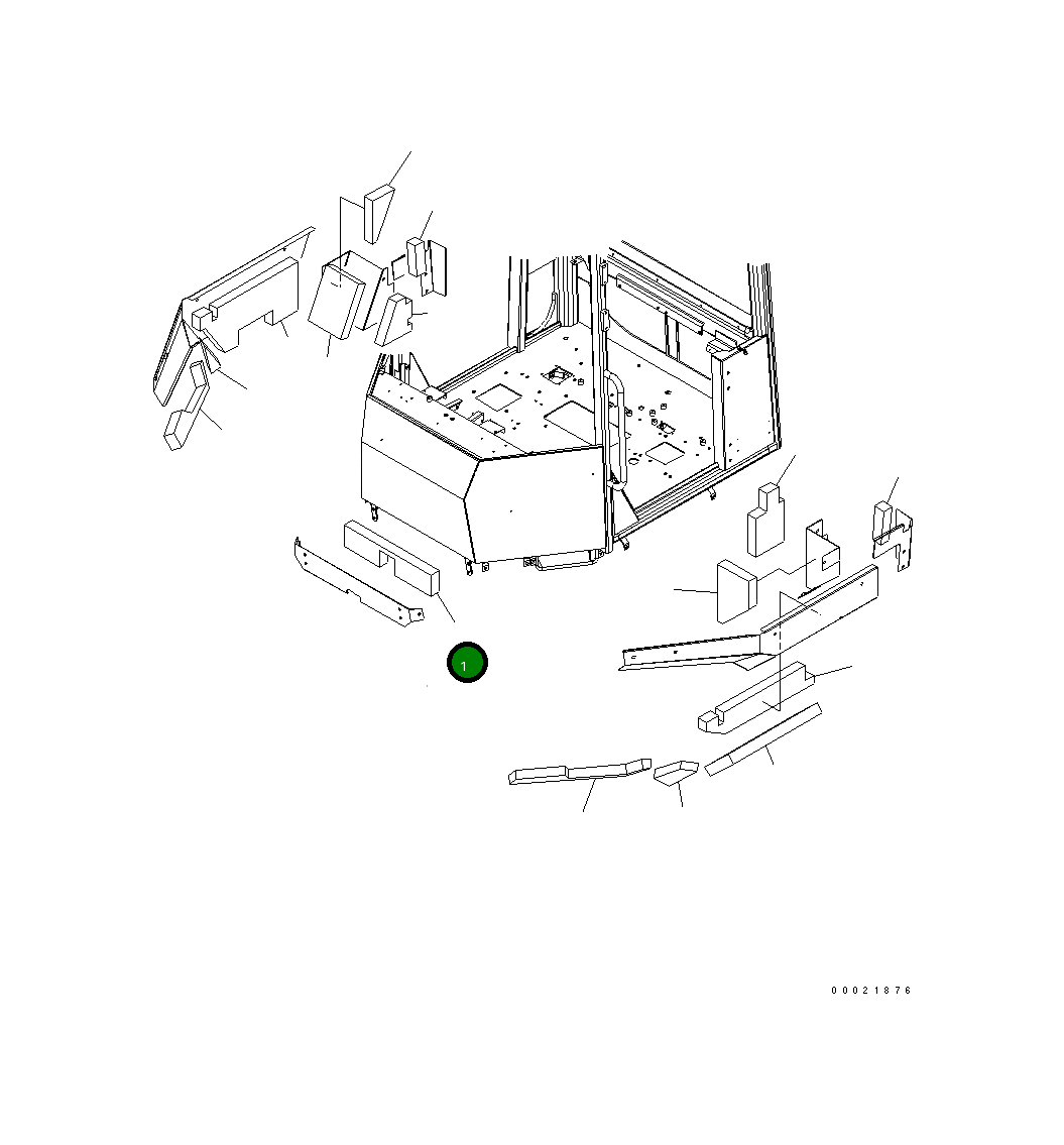 Лист 418-54-34511 Komatsu