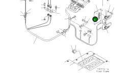 Кронштейн 569-97-82290 Komatsu