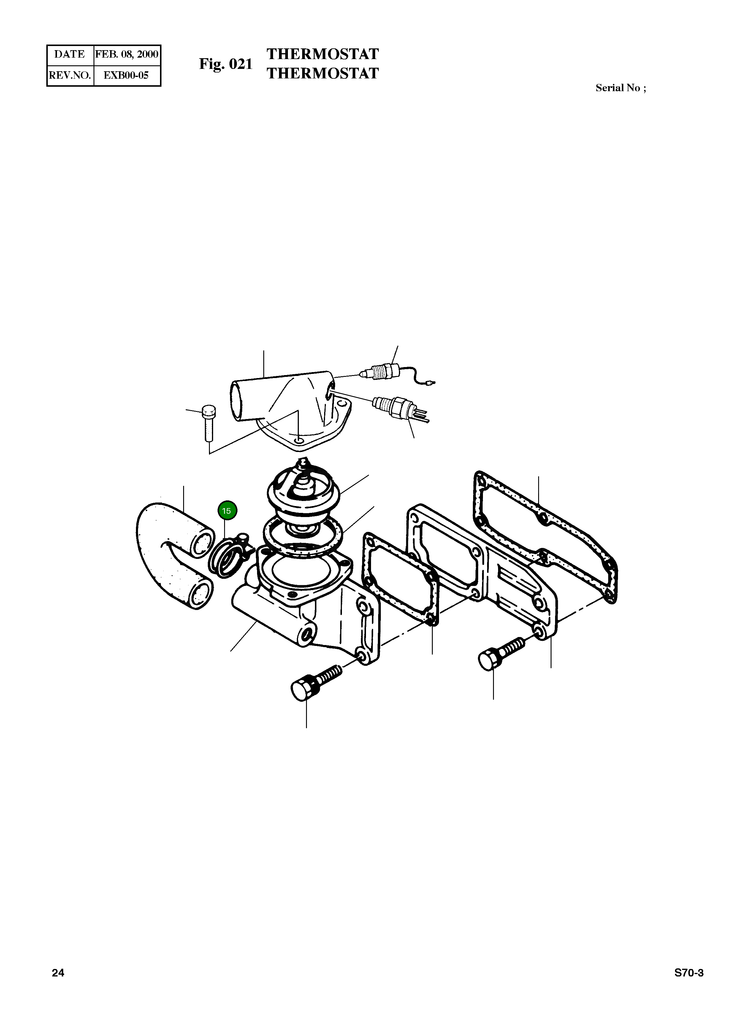 Клипса 06.67020-0106 Komatsu