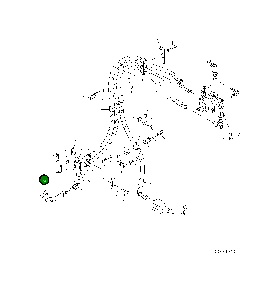 Кронштейн 425-03-33360 Komatsu