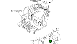 Отделка 22M-54-23230 Komatsu