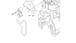 Кронштейн 124-01-51530 Komatsu
