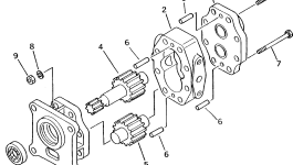 Корпус 07432-71221 Komatsu