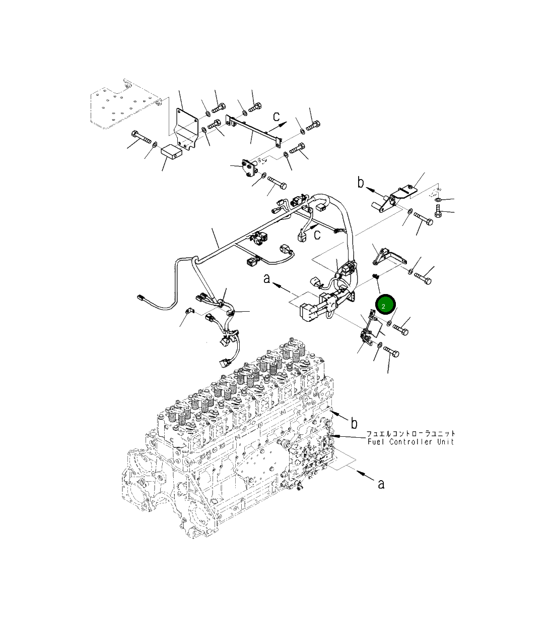 Клипса 6252-81-9570 Komatsu