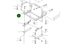 Основание 259-56-25200 Komatsu