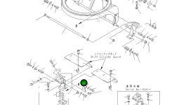 Палец 235-70-13360 Komatsu