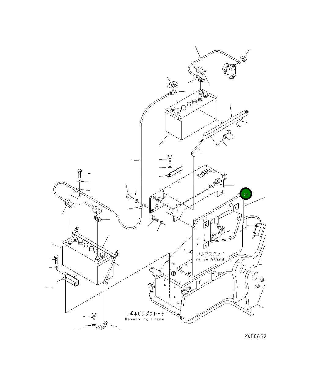 Кронштейн 22U-06-11741 Komatsu