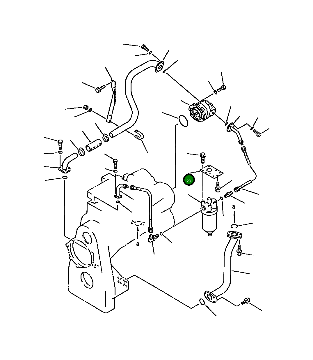 Кронштейн 421-16-11633 Komatsu