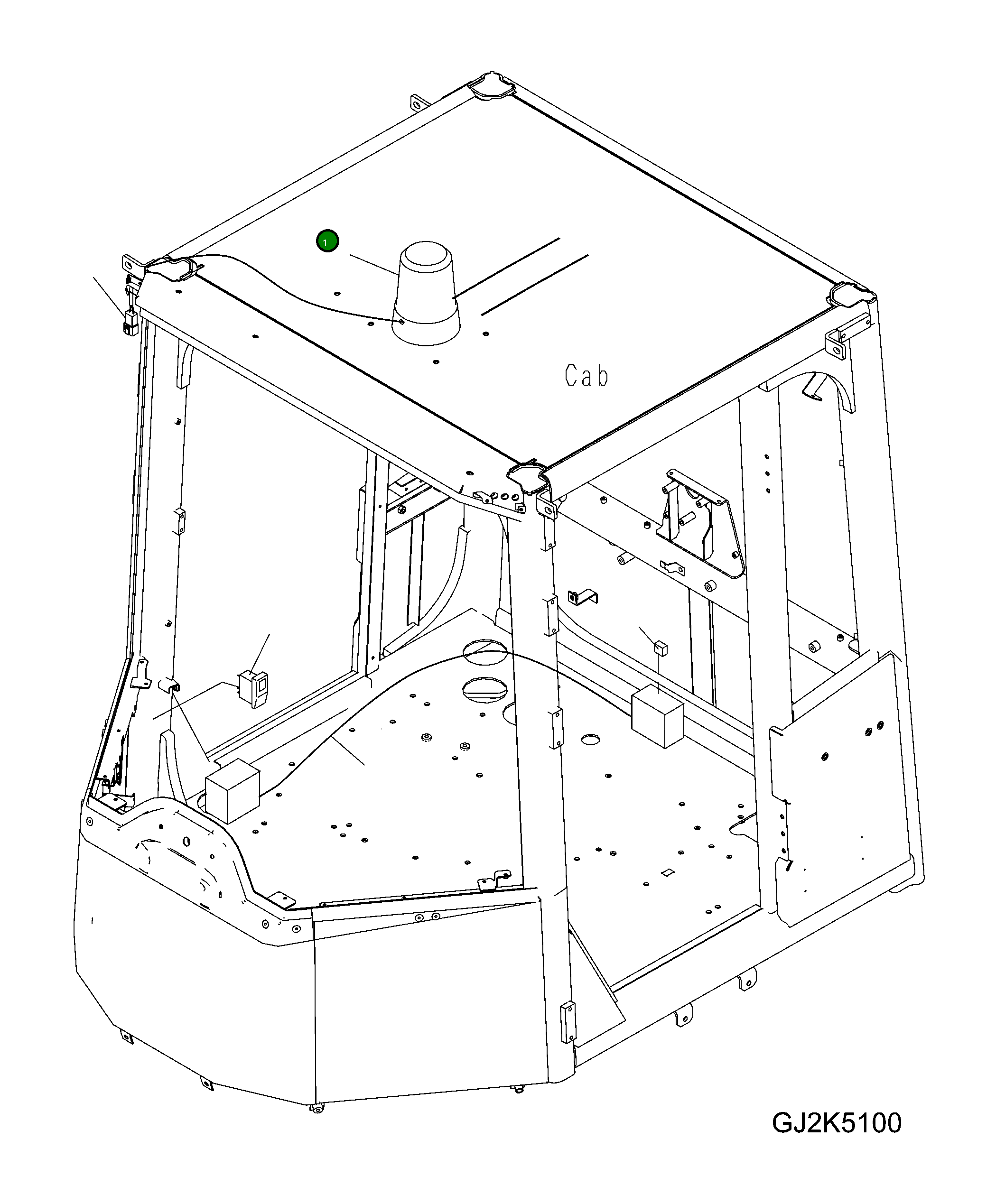 Лампа 418-957-H110 Komatsu