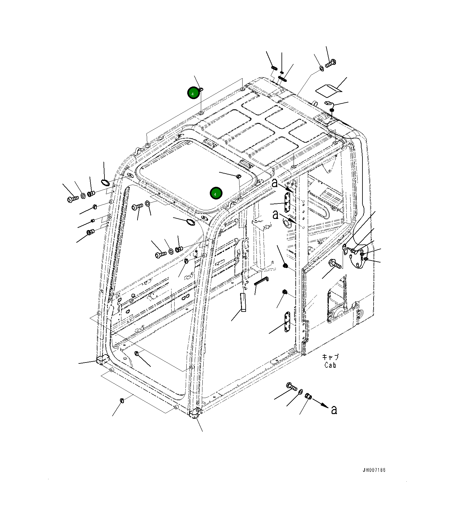 Колпак 20Y5311390 Komatsu