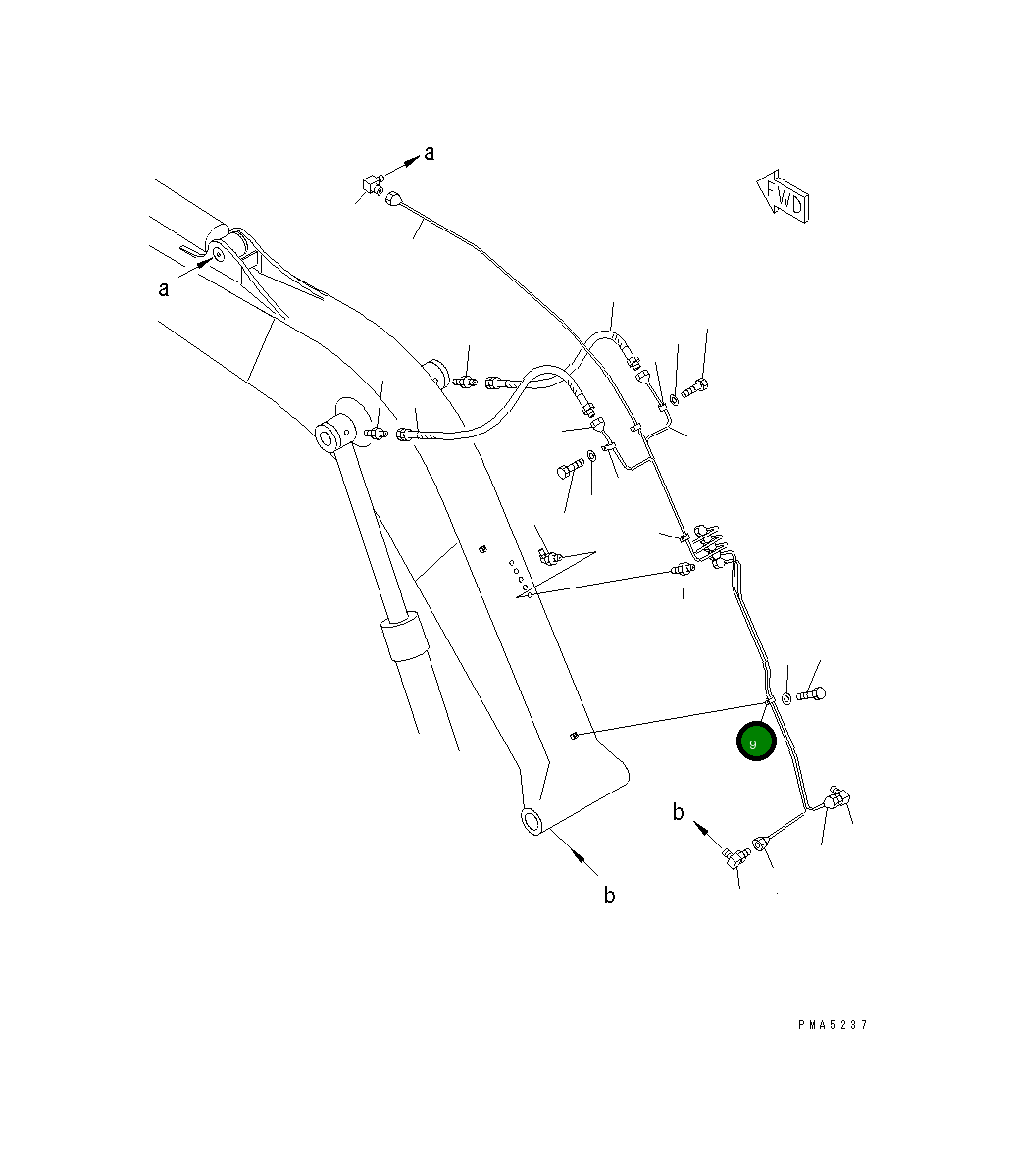 Клипса 04435-50810 Komatsu