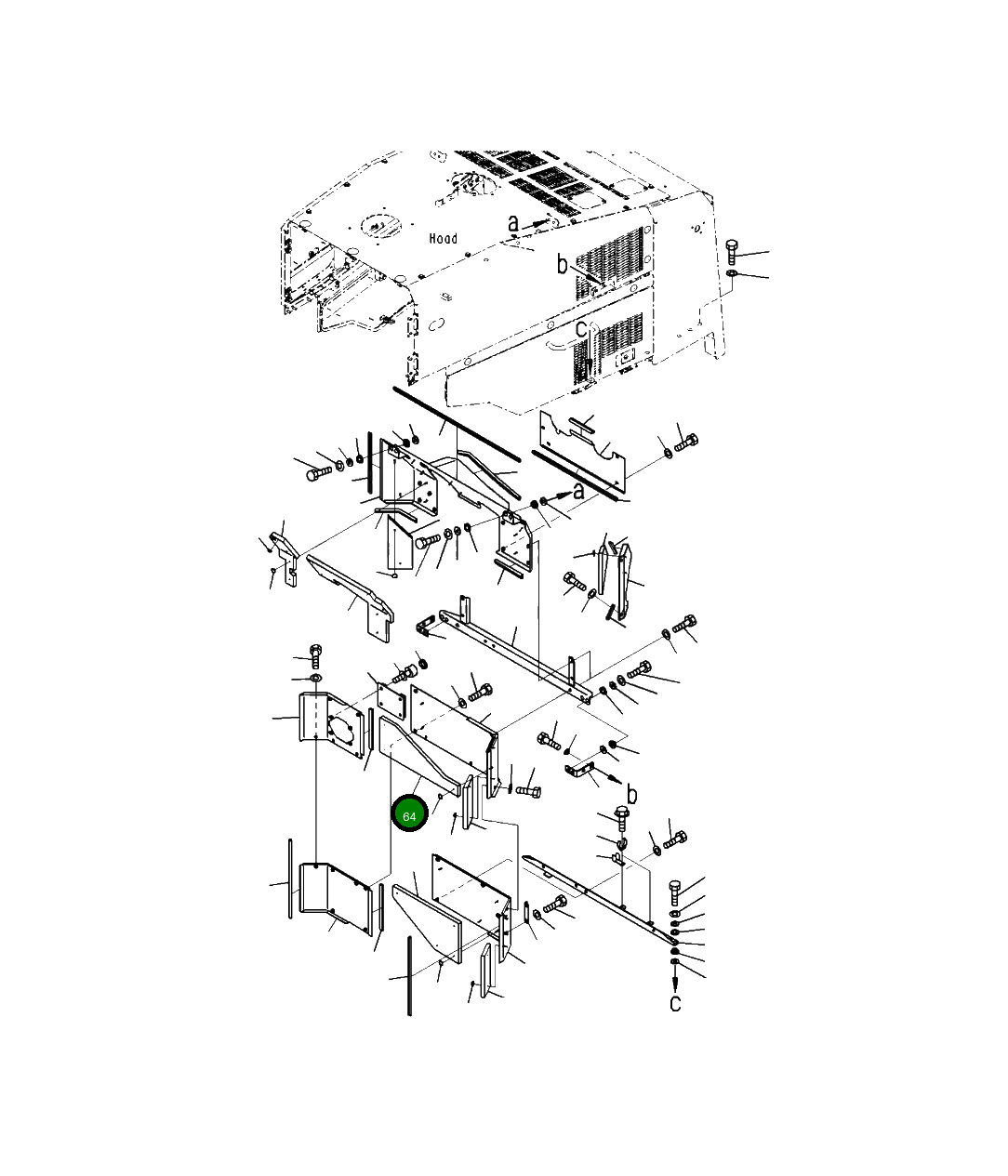 Лист 425-Z90-4220 Komatsu