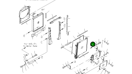 Кронштейн 22U-03-21441 Komatsu