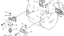 Кронштейн 20T-01-35121 Komatsu