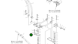 Кронштейн 21N-62-37870 Komatsu